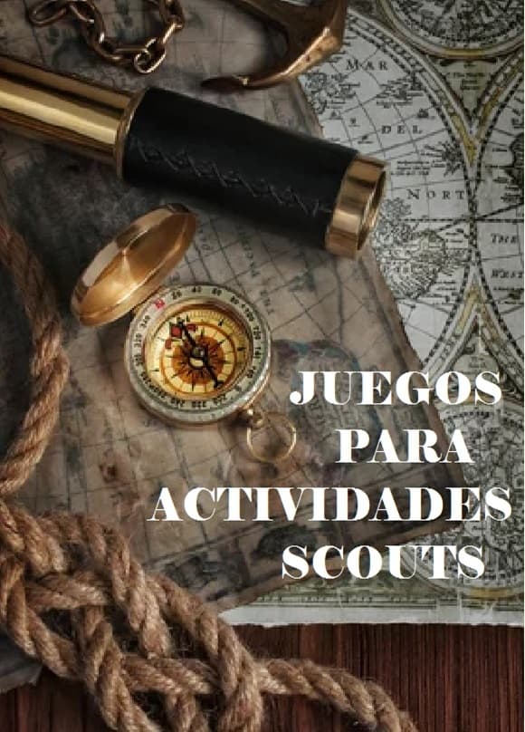 Portada de Juegos para actividades Scouts