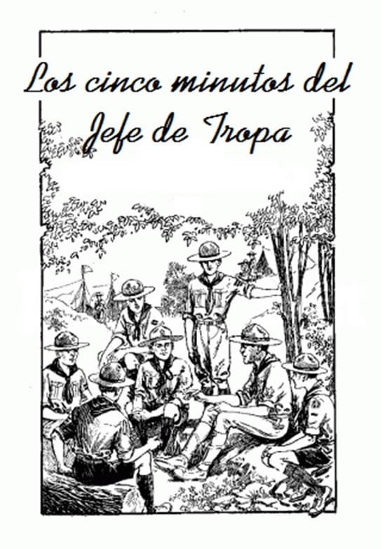 Portada de Los cinco minutos del jefe de tropa